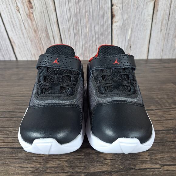 Nike CMFT Jordan 11 Retro Low Bred Toddler Size 7c Shoes CZ0906-006 (Worn Once) - Picture 2 of 9
